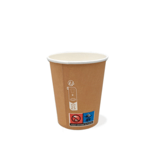 Gobelet en carton brun 4oz/120ml