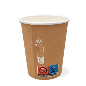 Gobelet en carton brun 12oz/350ml
