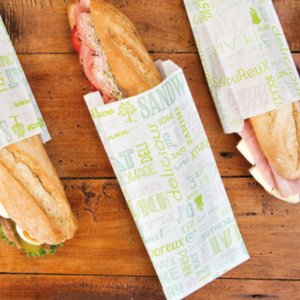 Pochettes sandwich ingraissables 12+4x26cm (500pcs)