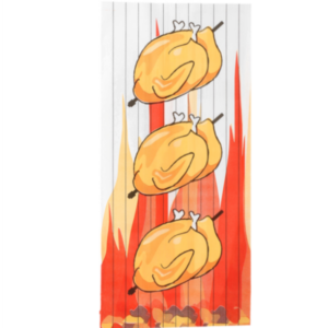 Sac poulet petit pour 1/2 Poulet 13+7.5x28cm (1000pcs)