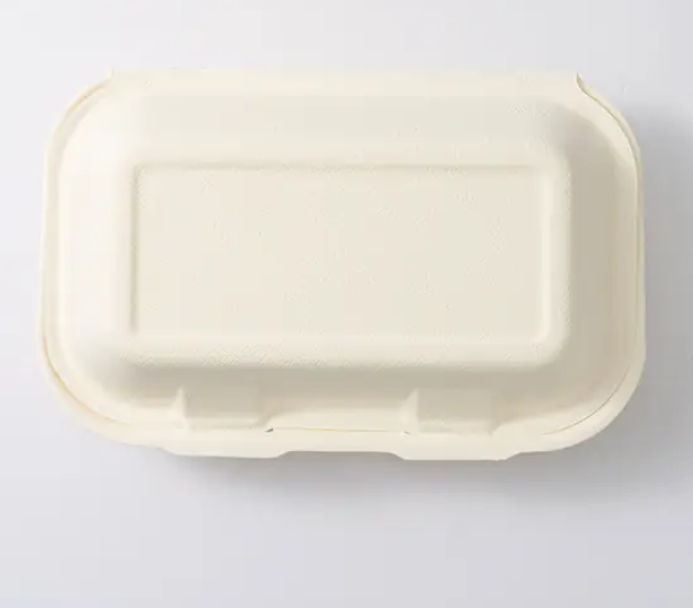 Barquettes charnières en pulpe 800ml pour sandwich kebab ou snacking – Image 4